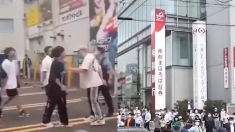 日本东京打架事件