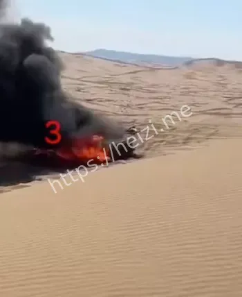 内蒙古试驾突发大火