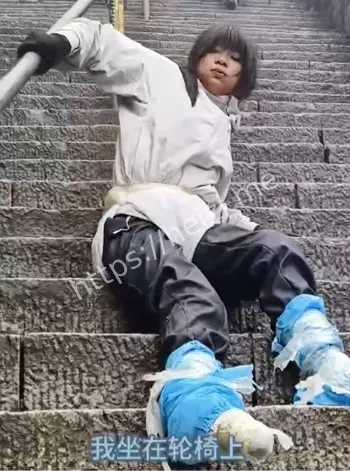 李子萱泰山挑战流量争议