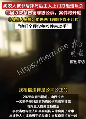 狗摔死主人上门反杀