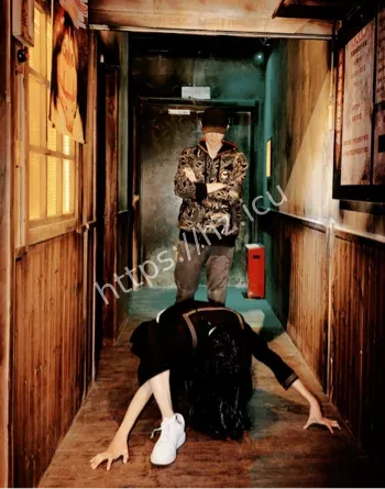 凤凰古城游客遇白影